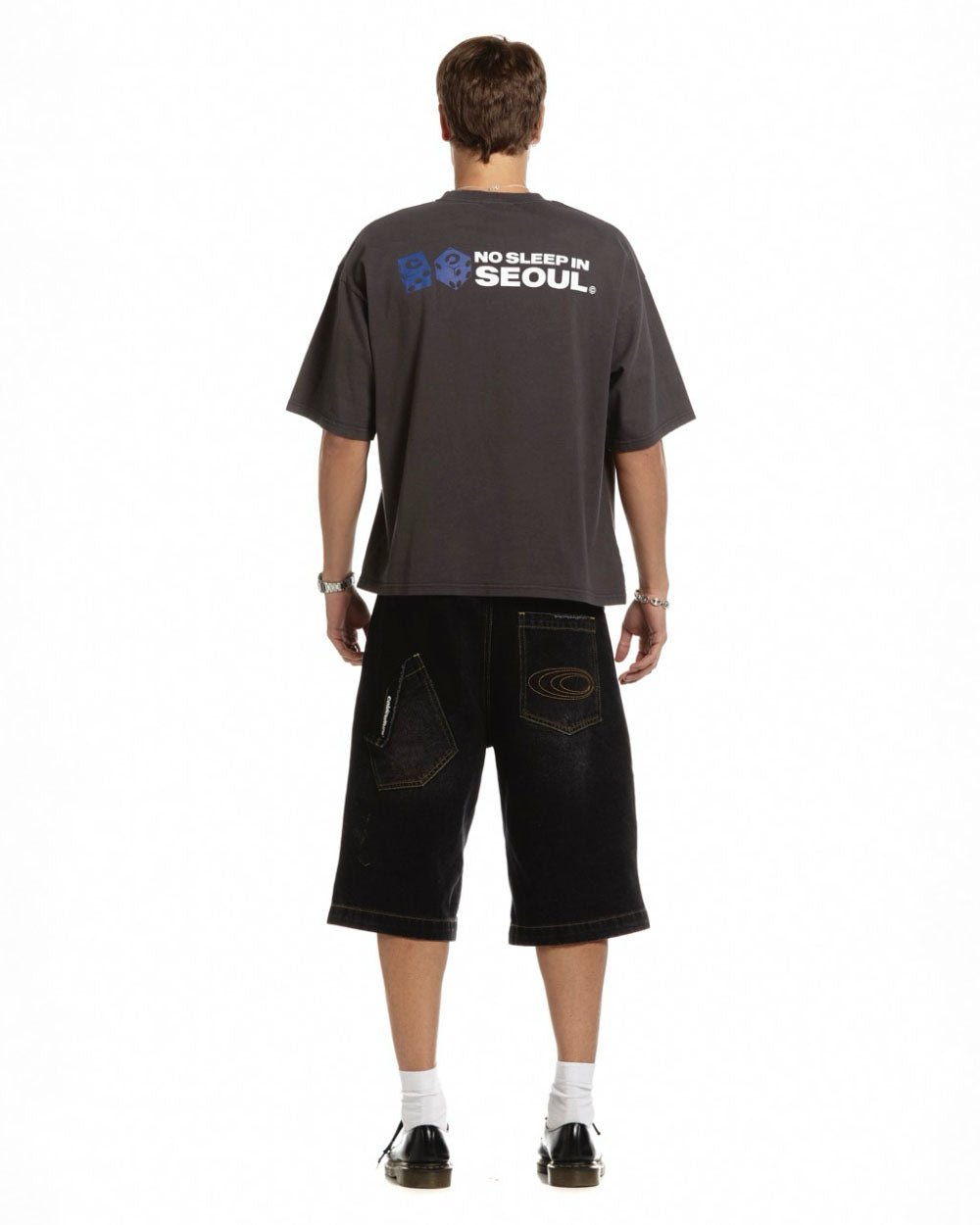 NO SLEEP SEOUL TEE BALTIC BLUE - COLD CULTURE #man