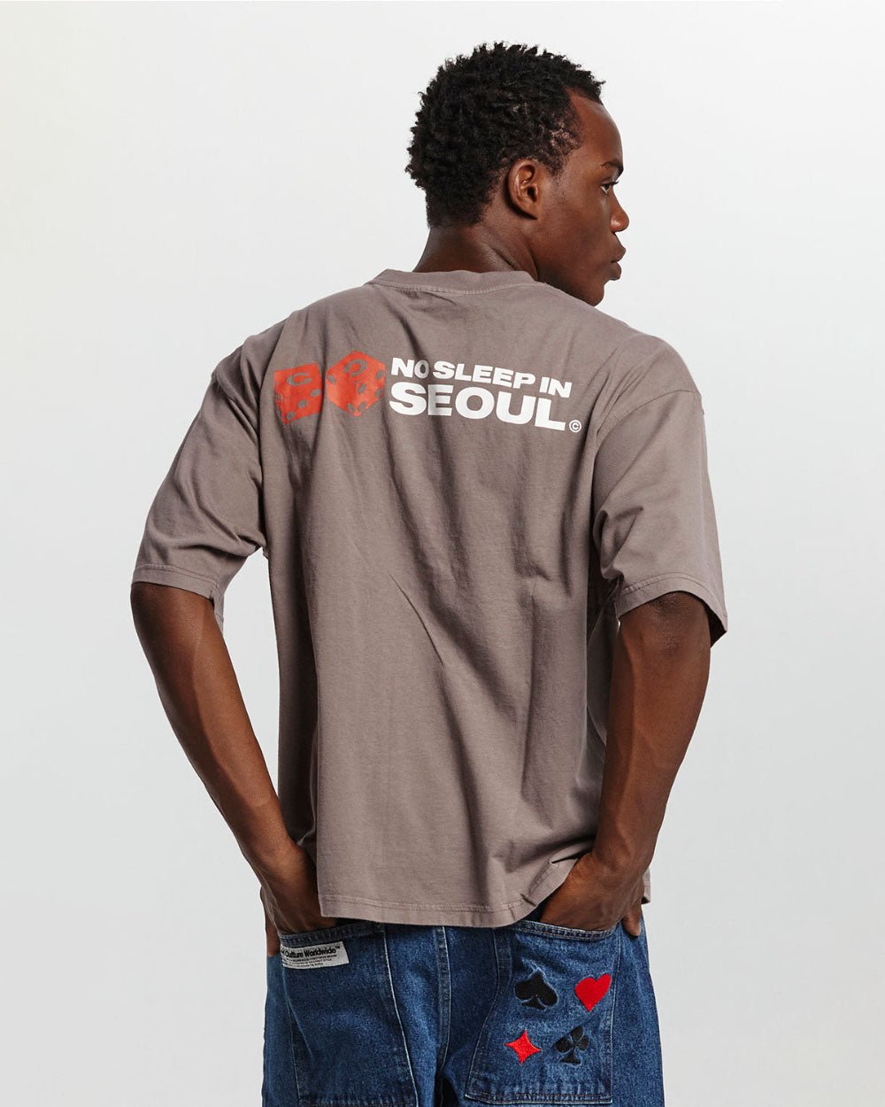 NO SLEEP SEOUL TEE ORANGE TERRA - COLD CULTURE