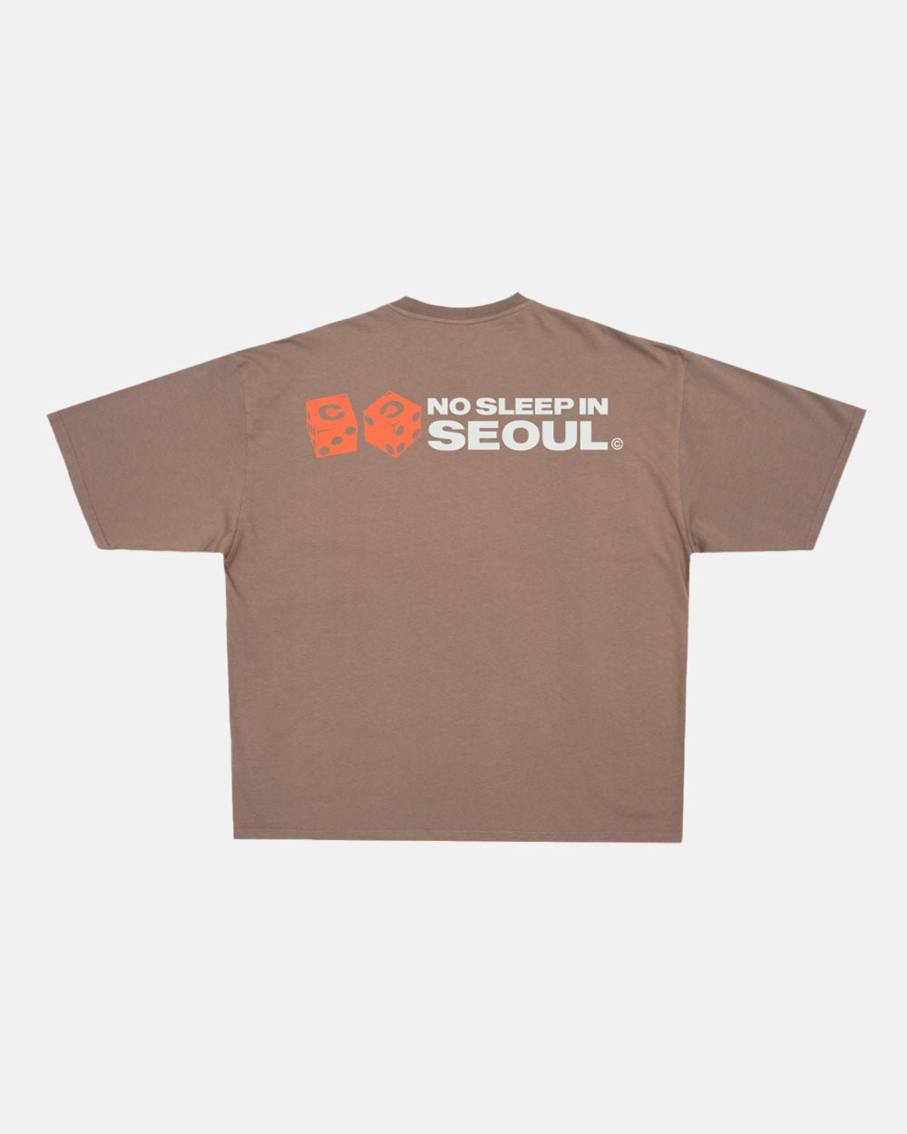 NO SLEEP SEOUL TEE ORANGE TERRA - COLD CULTURE