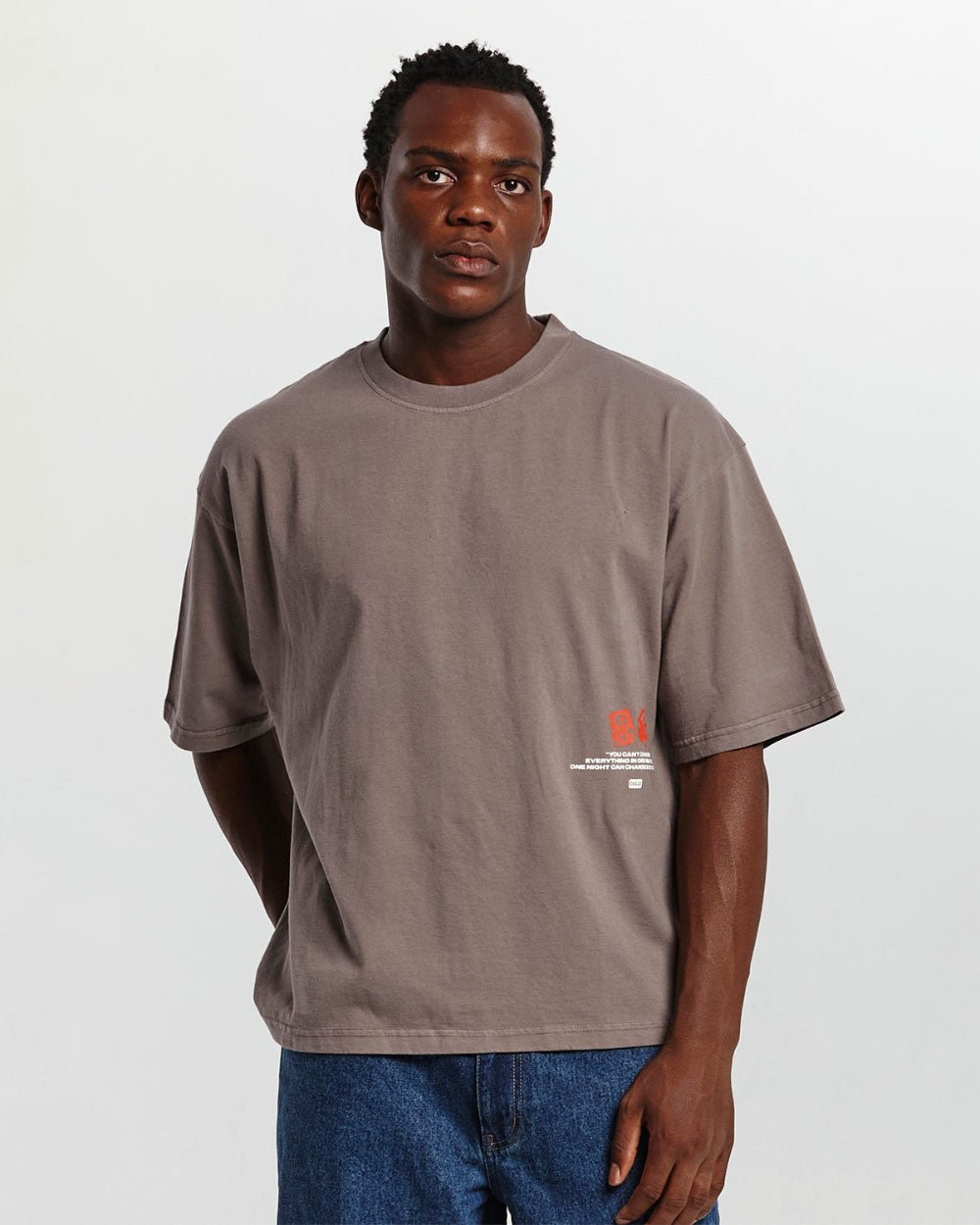 NO SLEEP SEOUL TEE ORANGE TERRA - COLD CULTURE