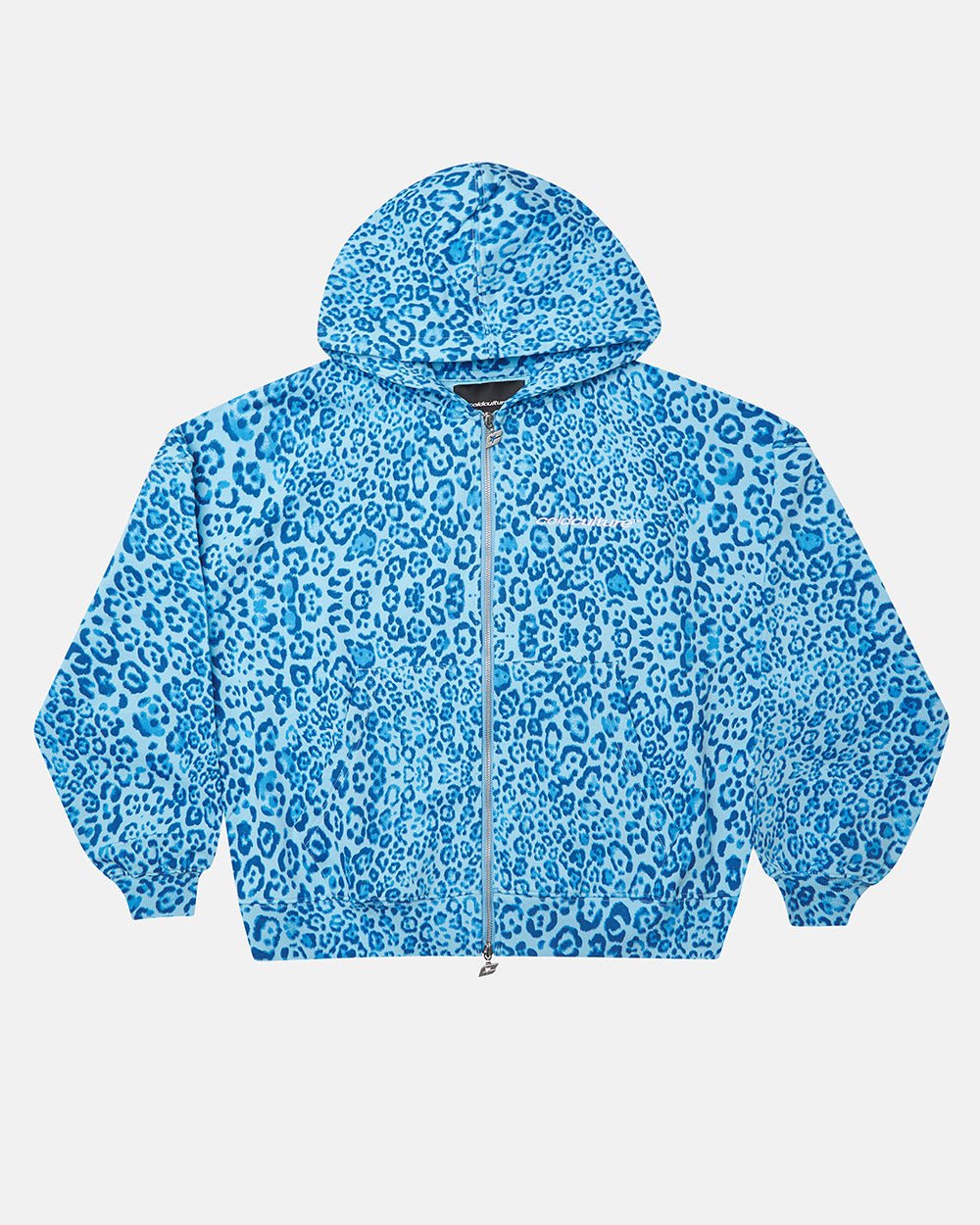 NOCTURNE BEAST ZIP HOODIE BLUE NOCTURNE BEAST ZIP HOODIE BLUE