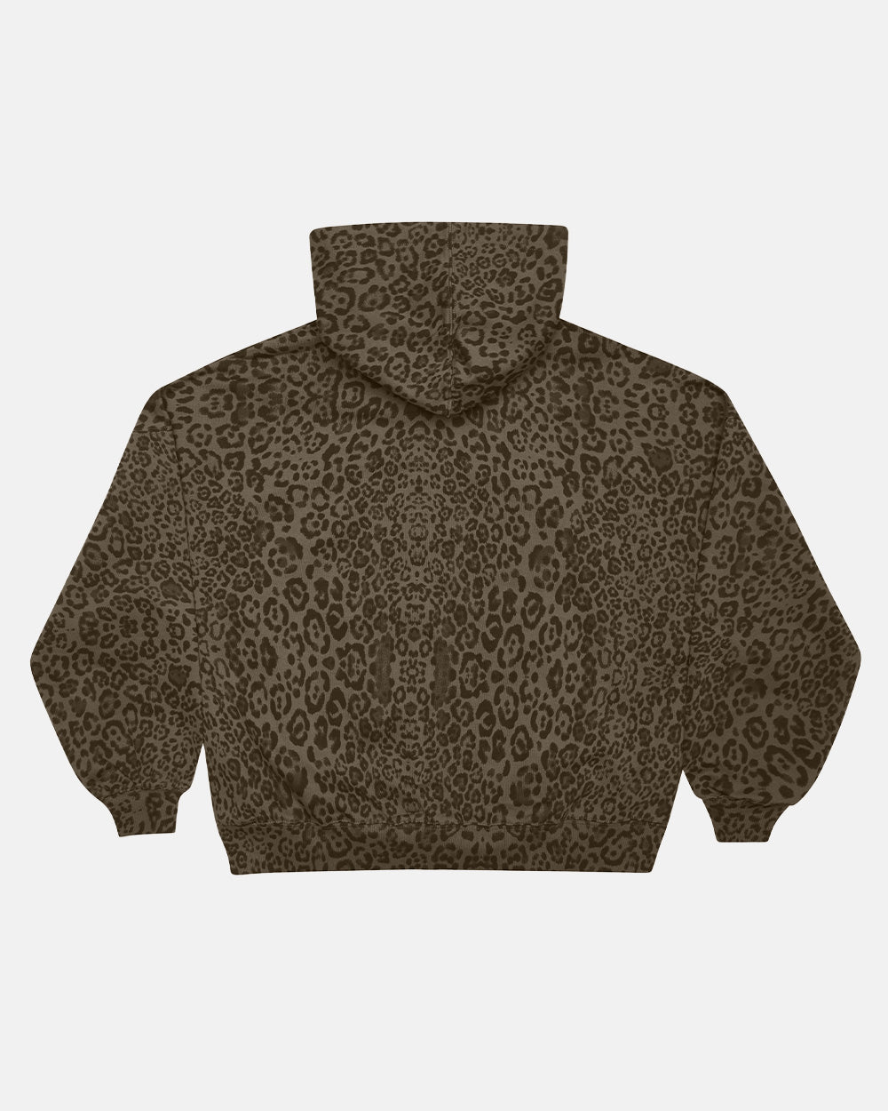 NOCTURNE BEAST ZIP HOODIE BROWN - Cold Culture