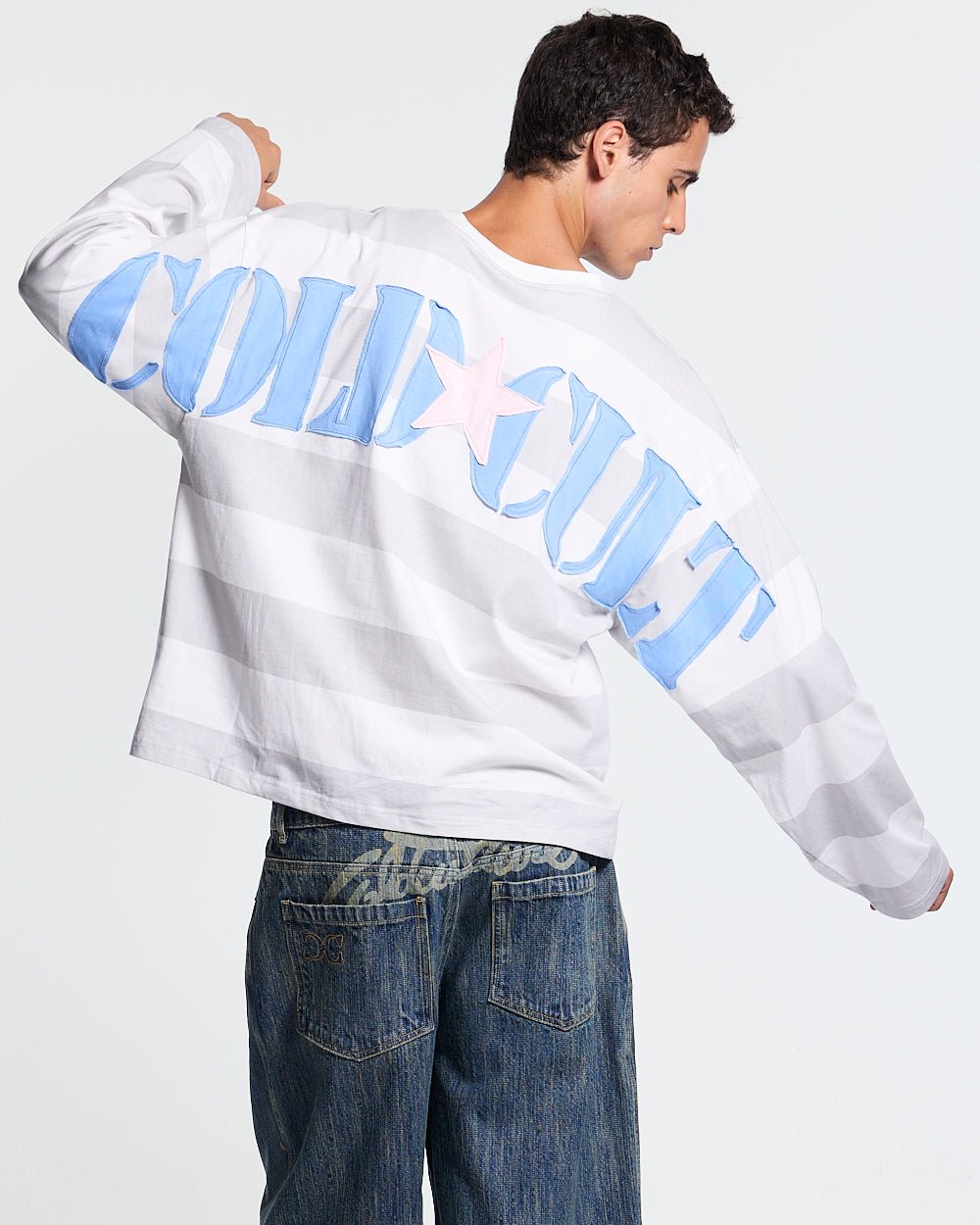 NORTH STARS LONGSLEEVE WHITE - Cold Culture