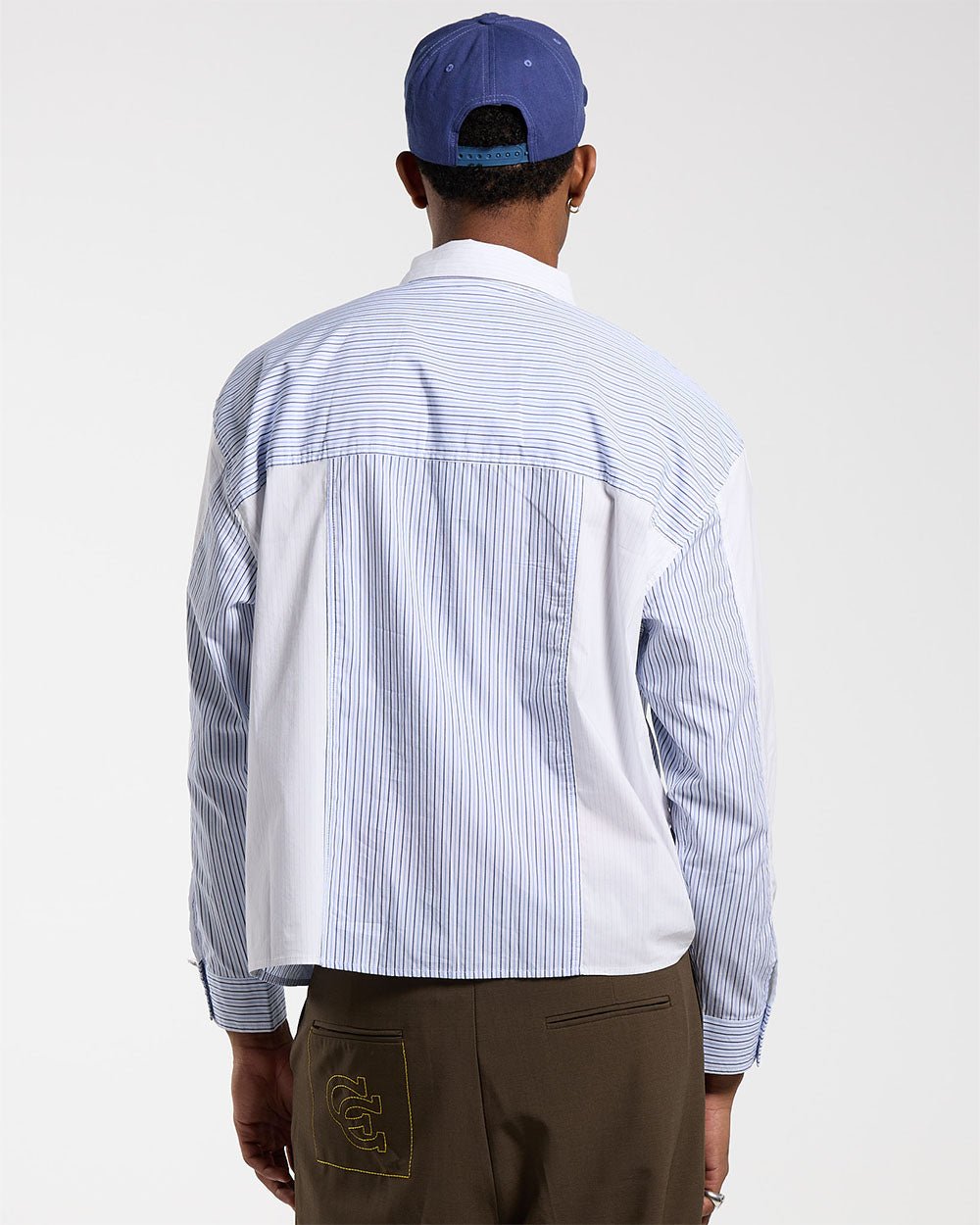 NOT A LUCKY DAY SHIRT STRIPES MOTIF - COLD CULTURE