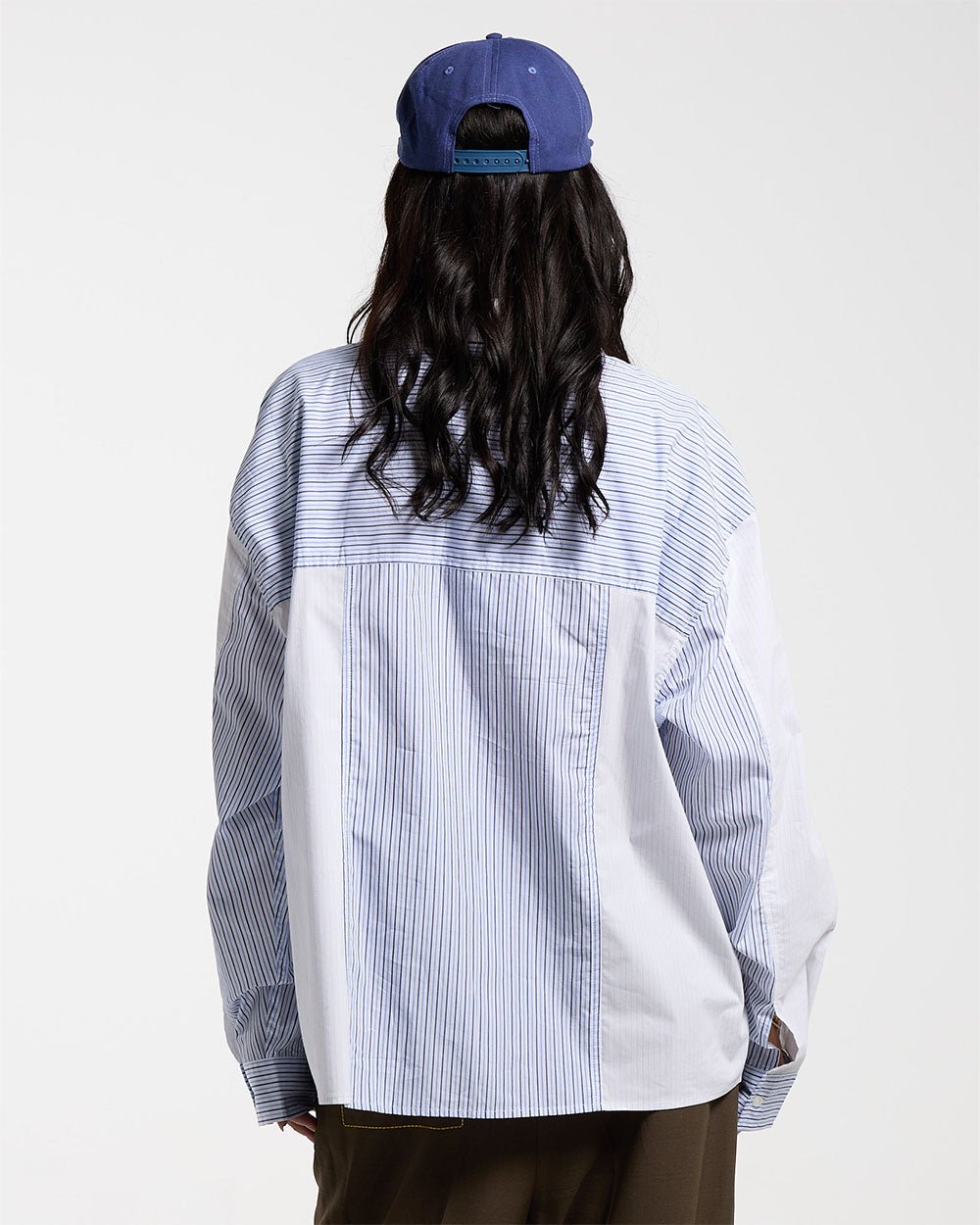 NOT A LUCKY DAY SHIRT STRIPES MOTIF - COLD CULTURE