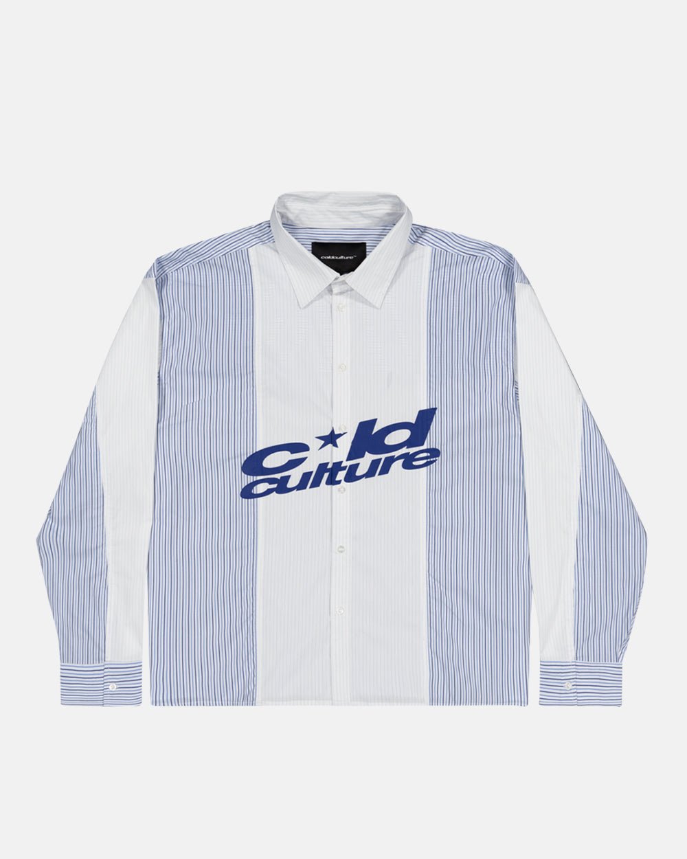 NOT A LUCKY DAY SHIRT STRIPES MOTIF - COLD CULTURE