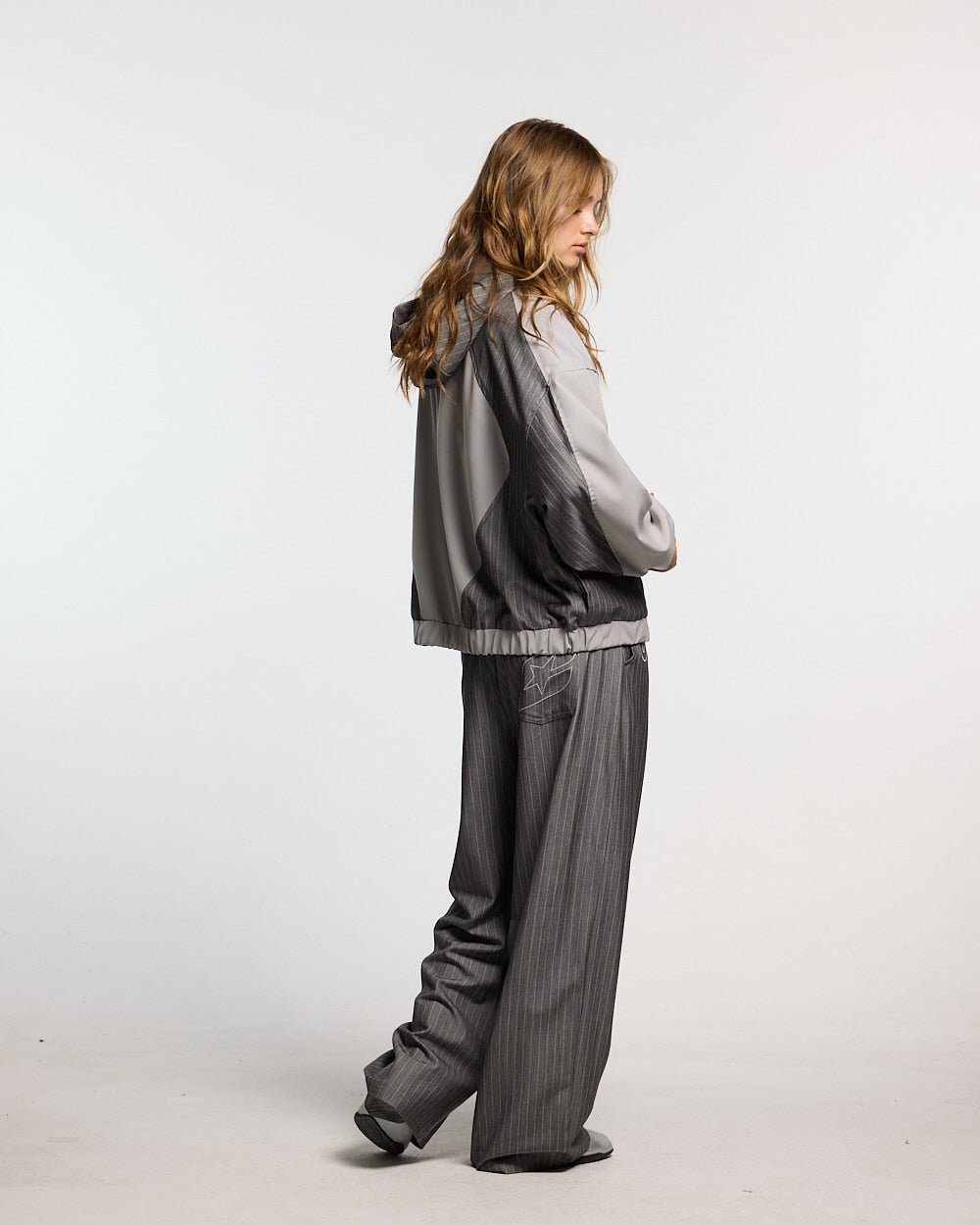 NOT FORMAL SET PANTS GREY - Cold Culture #woman