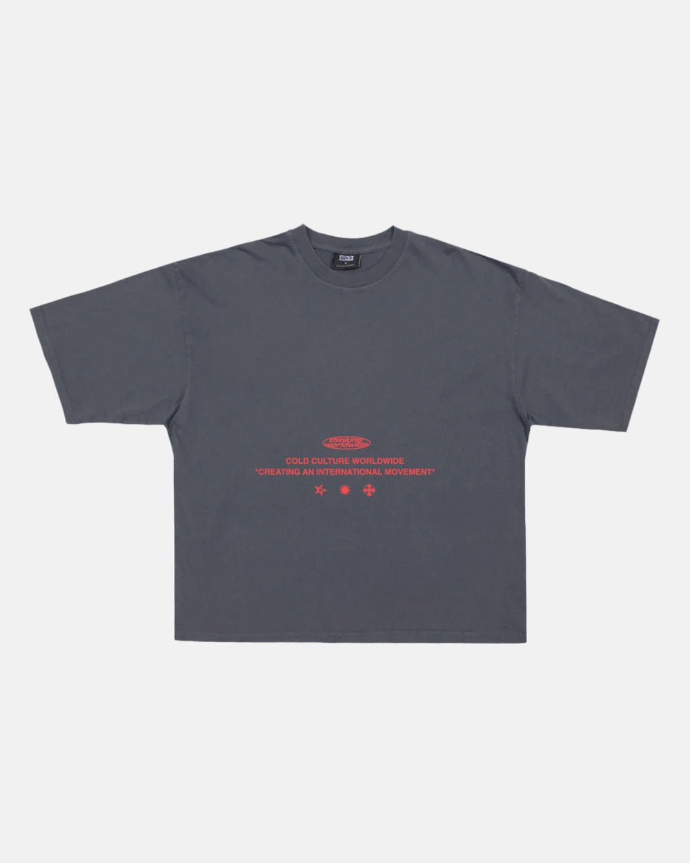NOW IF TEE DARK BLUE - COLD CULTURE