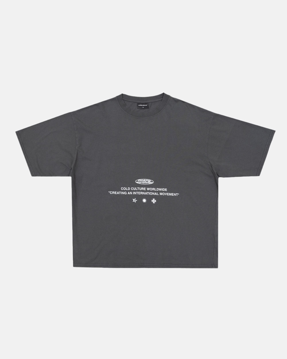 NOW IF TEE HEAVY GREY - COLD CULTURE
