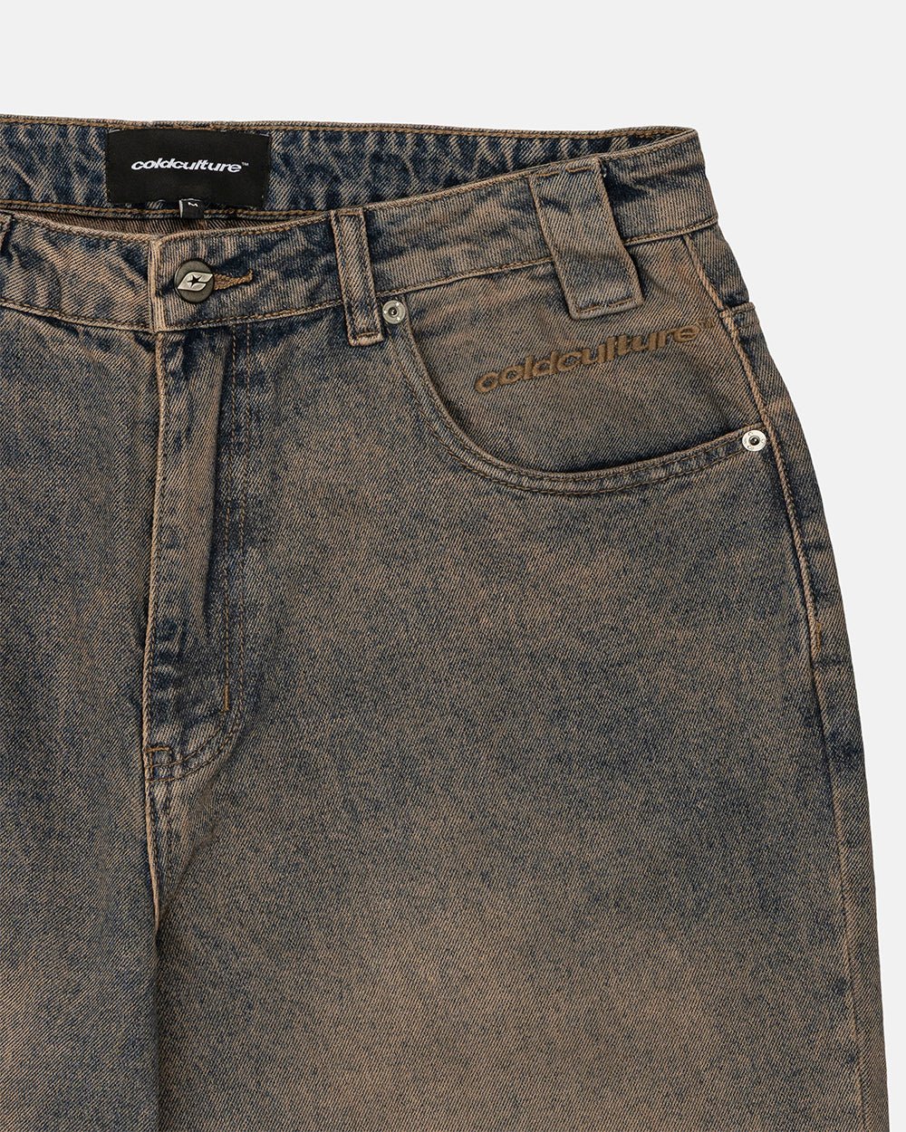 NUMBER 5 V3 DENIM PANTS DARK BLUE - Cold Culture