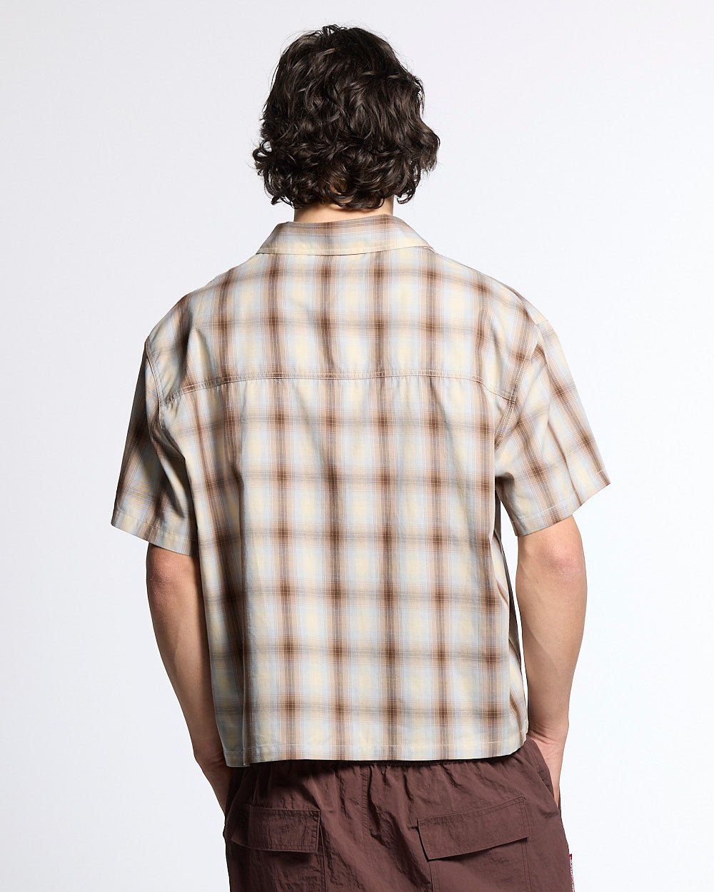 OFFICE SCRIPT SHIRT BEIGE - Cold Culture