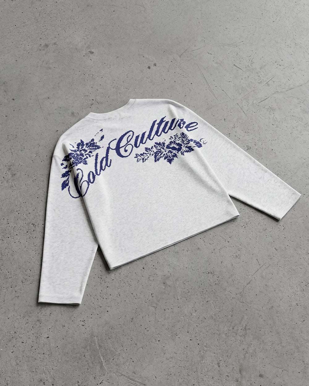 OLD SOUL LONGSLEEVE HEATHER GREY - Cold Culture