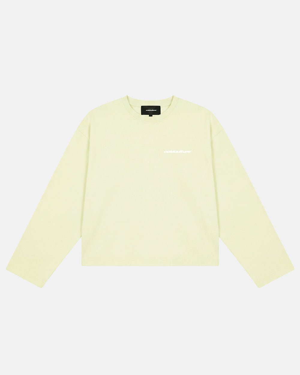 OLD SOUL LONGSLEEVE PALE YELLOW - Cold Culture