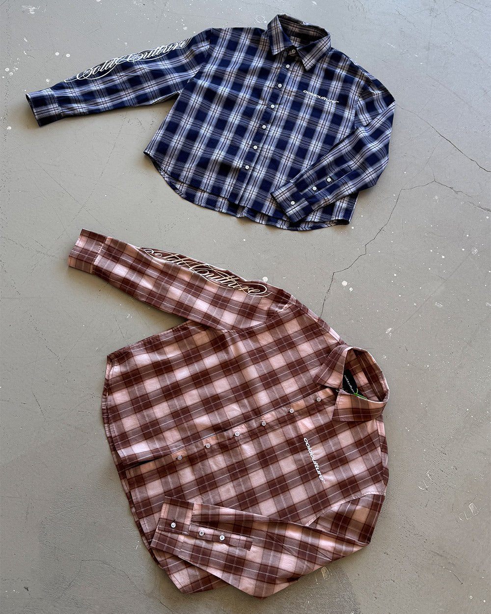 ON MY WAY LONGSLEEVE SHIRT BLUE - Cold Culture