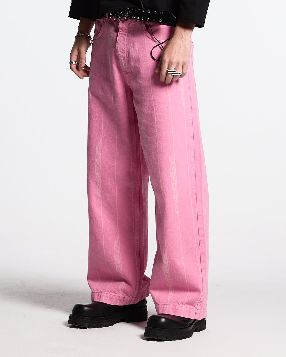 ON THE ROAD V2 PANTS PINK DENIM - COLD CULTURE