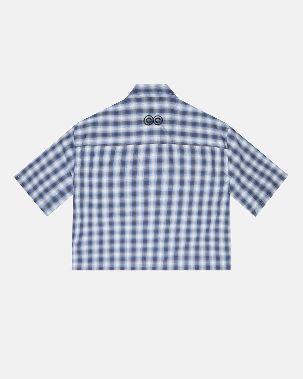 ONE POCKET SHIRT BLURRED BLUE - Cold Culture