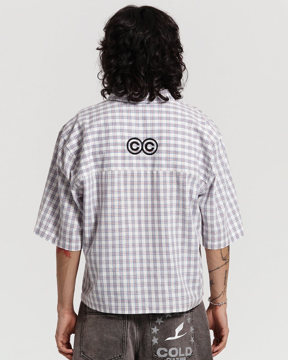 ONE POCKET SHIRT SQUARE MOTIF - COLD CULTURE
