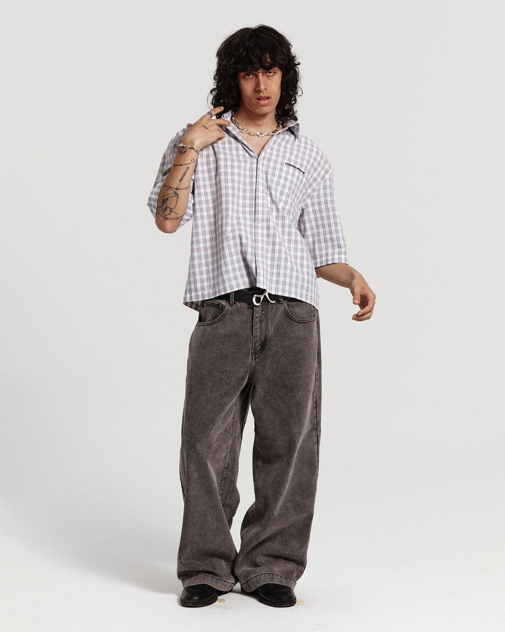 ONE POCKET SHIRT SQUARE MOTIF - COLD CULTURE