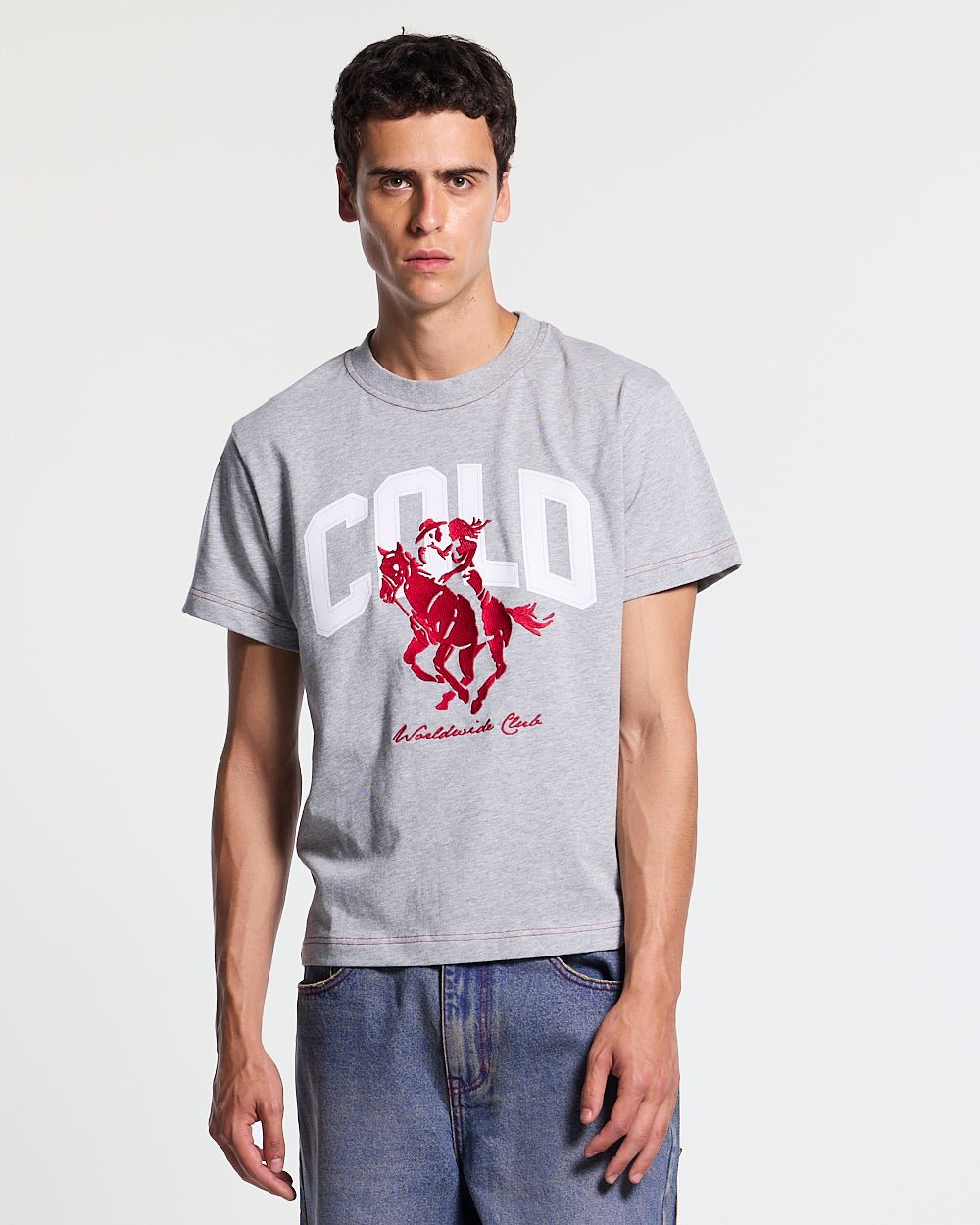 OPERA TEE HEATHER GREY - Cold Culture