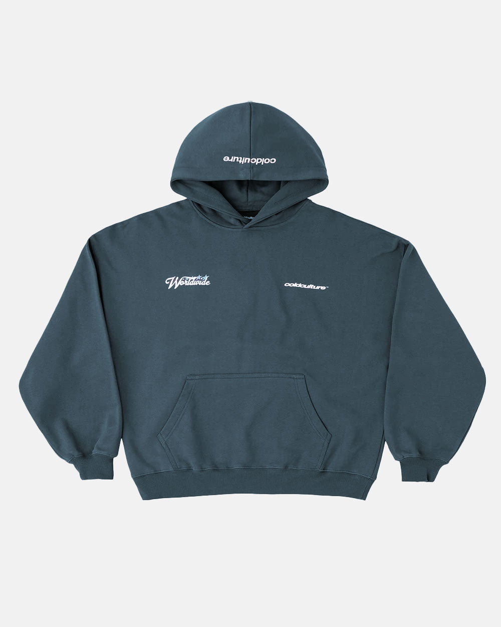 ORBIT HOODIE BALTIC BLUE - COLD CULTURE