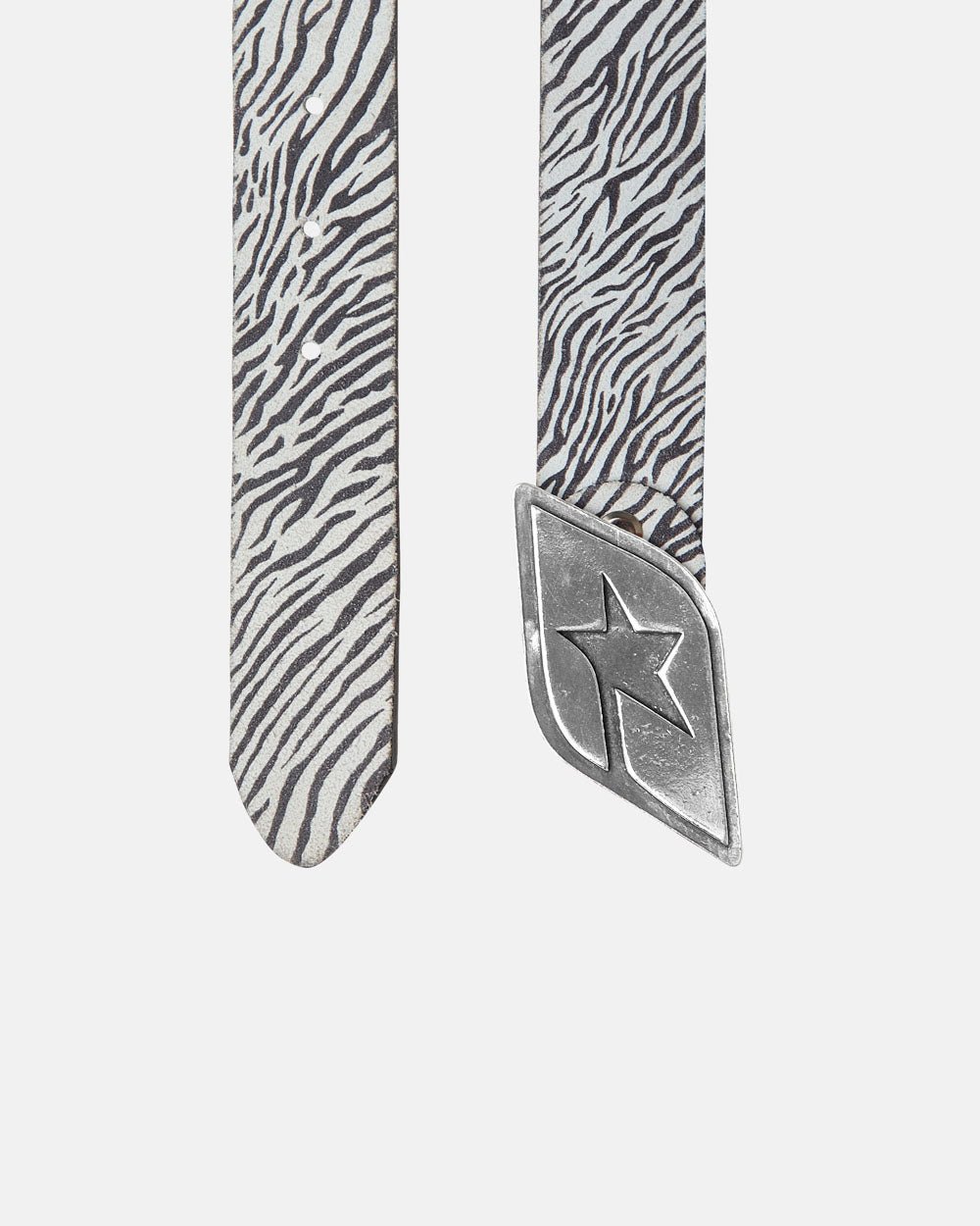 ORIGINAL LEATHER BELT ZEBRA - Cold Culture