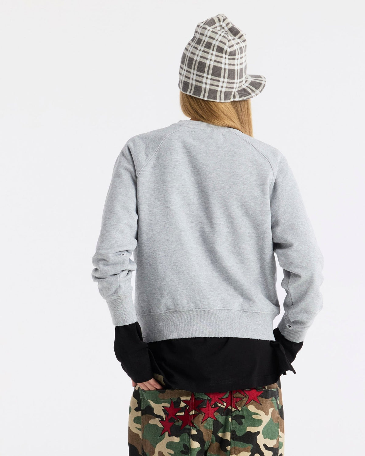 OUTLAW CREWNECK HEATHER GREY - Cold Culture