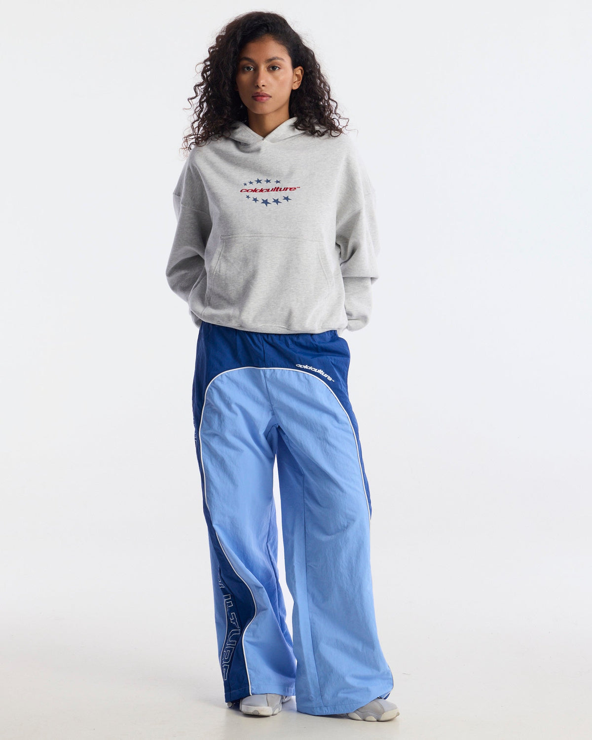 OVERCUT SWEATPANTS BLUE - Cold Culture