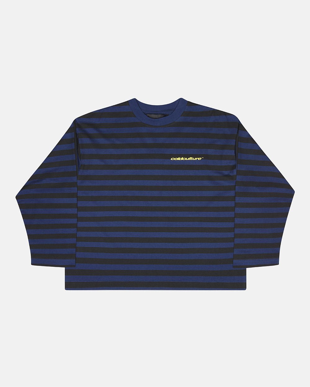 PARDON ME LONGSLEEVE BLACK & BLUE - Cold Culture