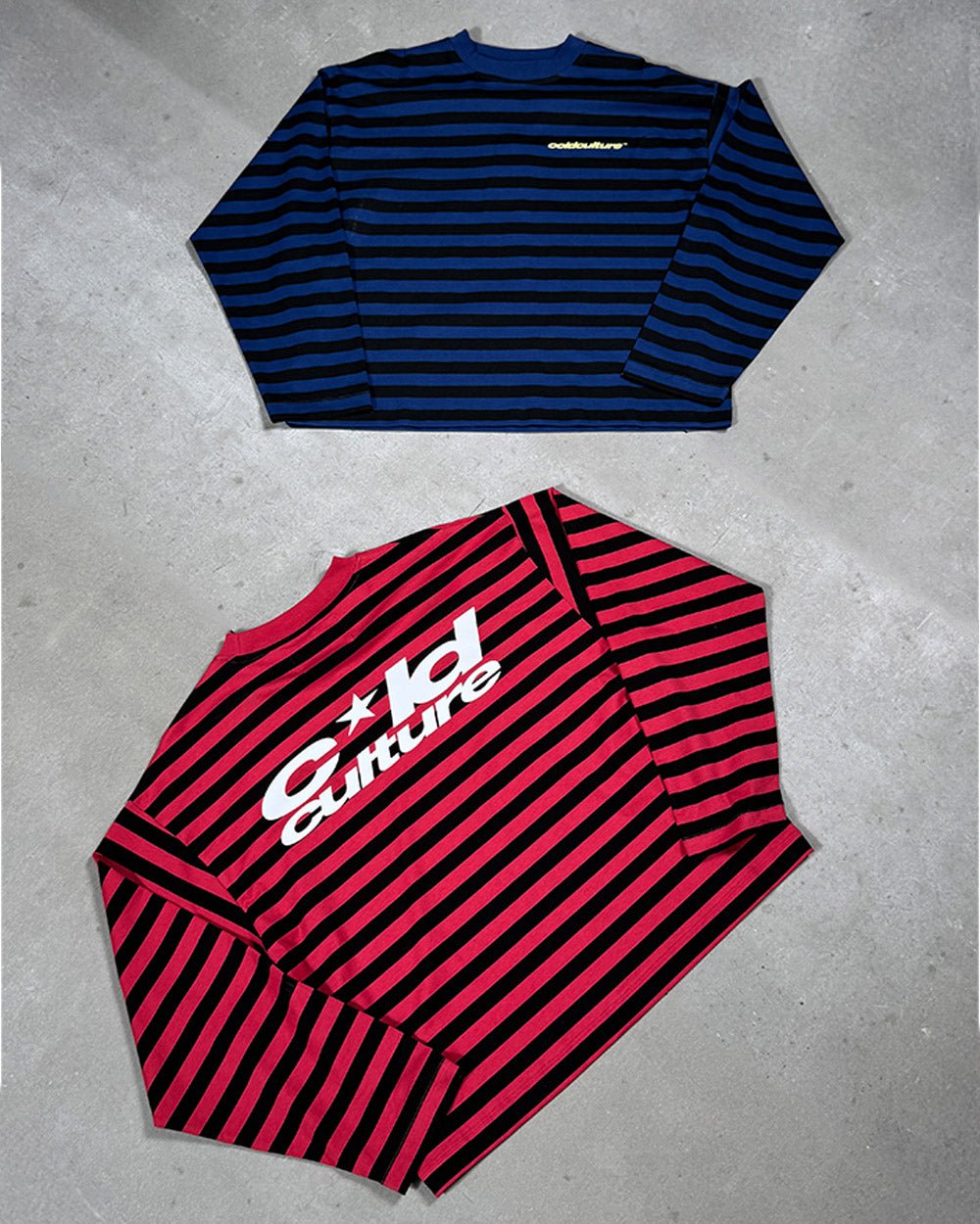 PARDON ME LONGSLEEVE BLACK & RED - Cold Culture
