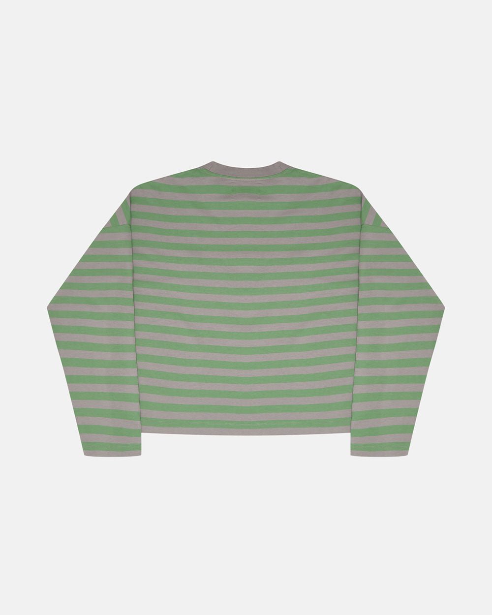 PARDON ME LONGSLEEVE GREEN & GREY - COLD CULTURE