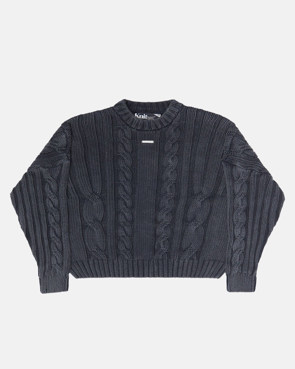 PATTERNED KNIT BLACK - COLD CULTURE