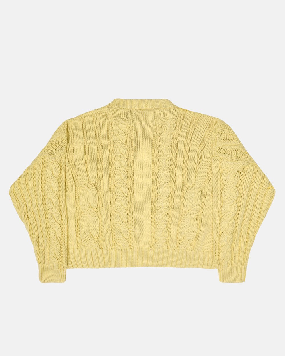 PATTERNED KNIT YELLOW - COLD CULTURE