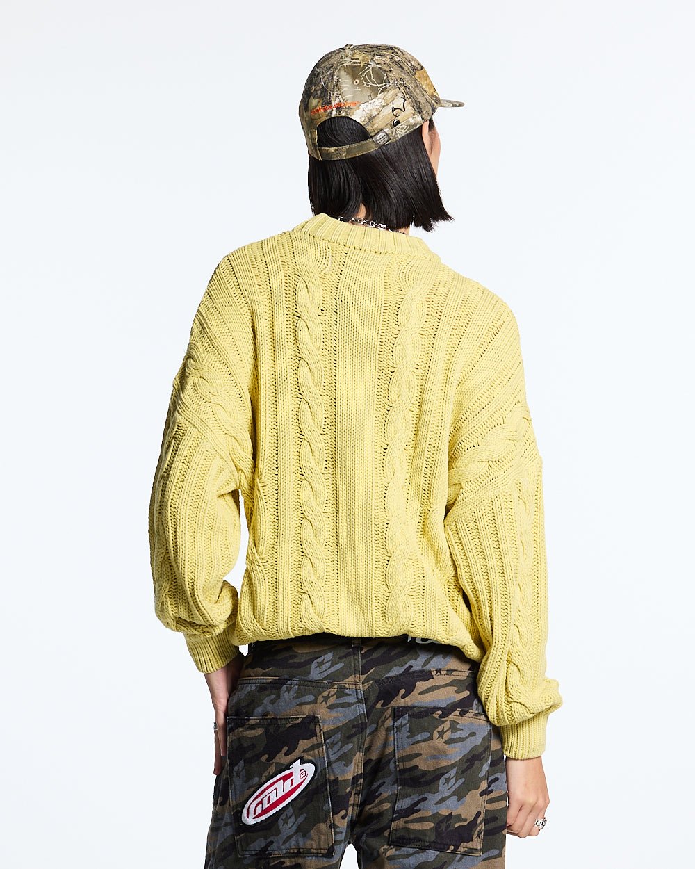 PATTERNED KNIT YELLOW - COLD CULTURE