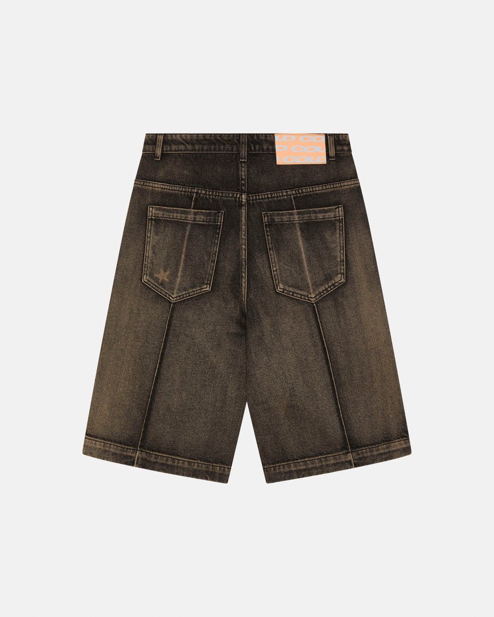 PINTUCK SHORTS BROWN - COLD CULTURE