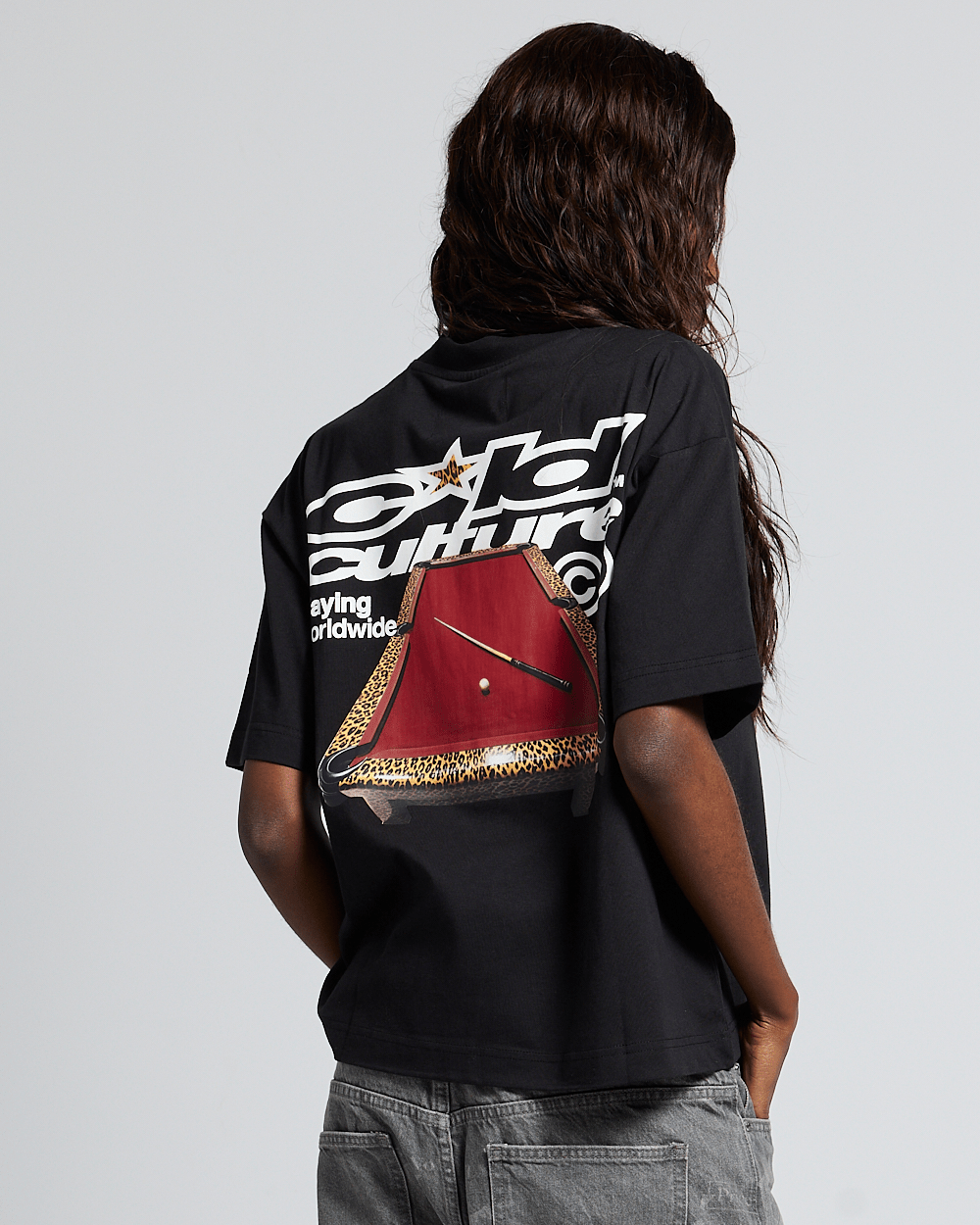 PLAYING WORLDWIDE TEE BLACK - Cold Culture