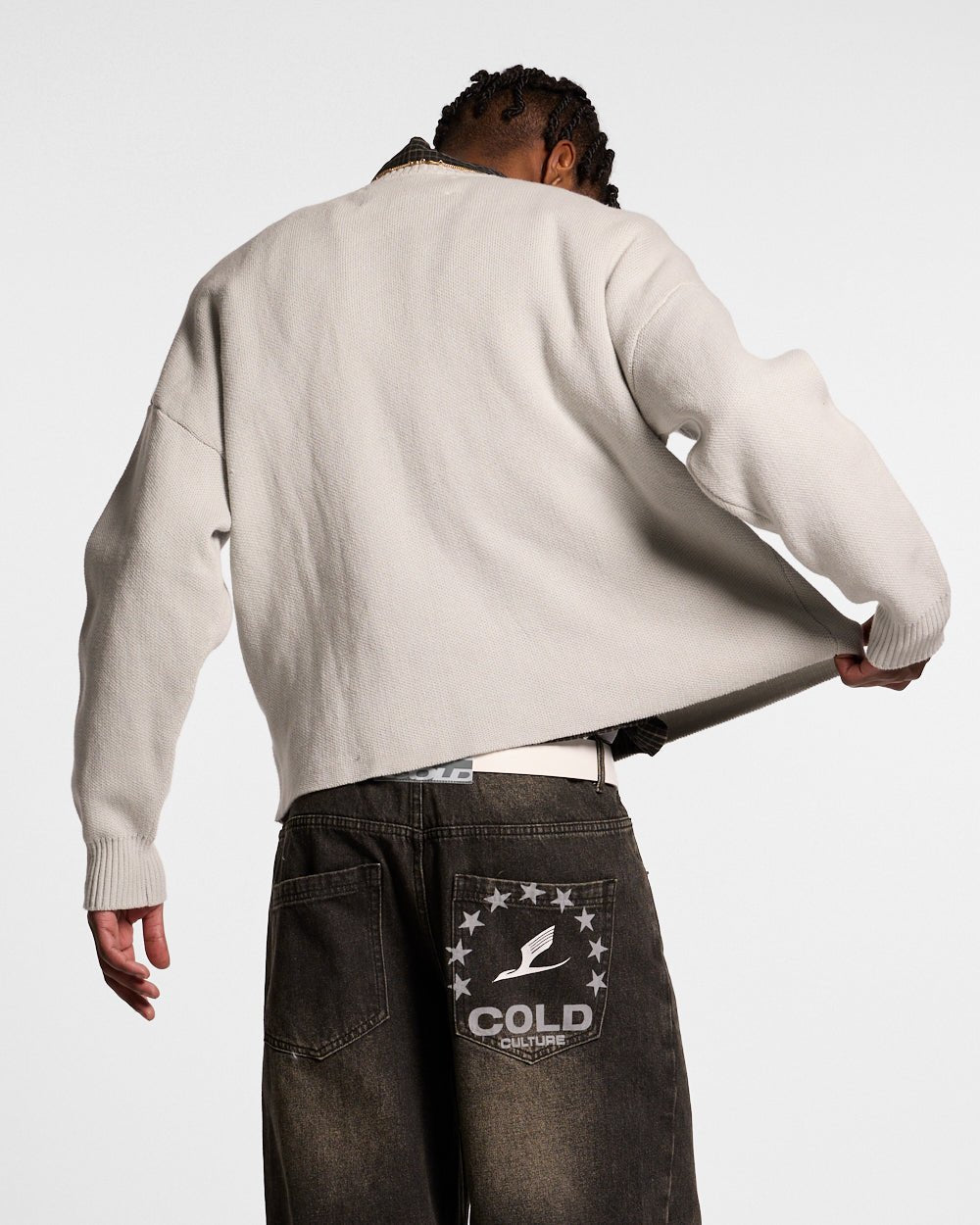 POISON KNITWEAR COOL GREY - COLD CULTURE