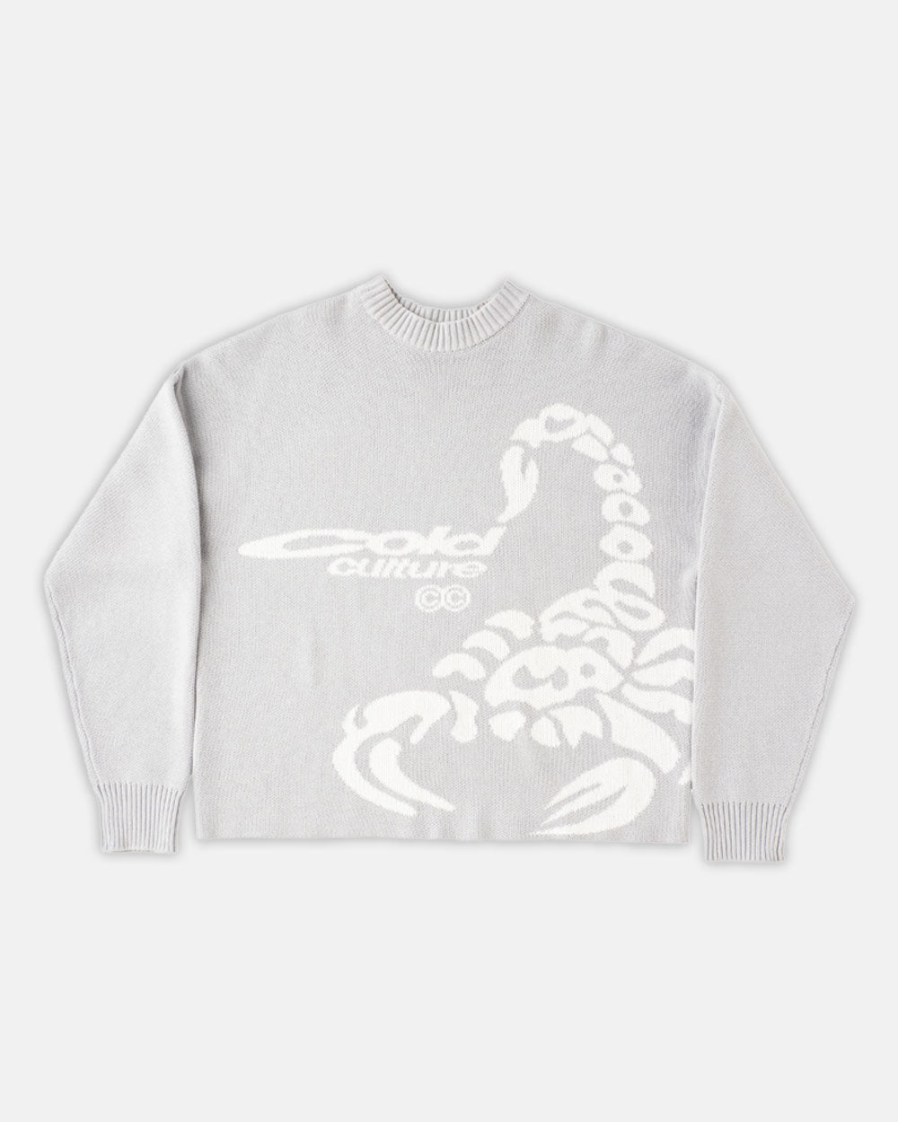 POISON KNITWEAR COOL GREY - COLD CULTURE