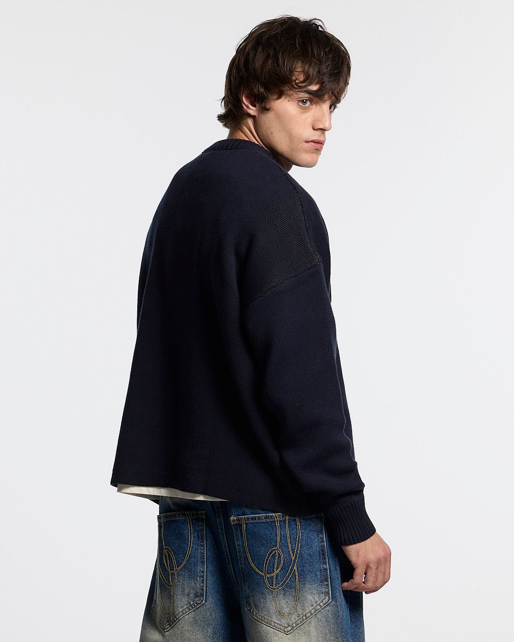 POISON KNITWEAR HEAVY BLUE - Cold Culture