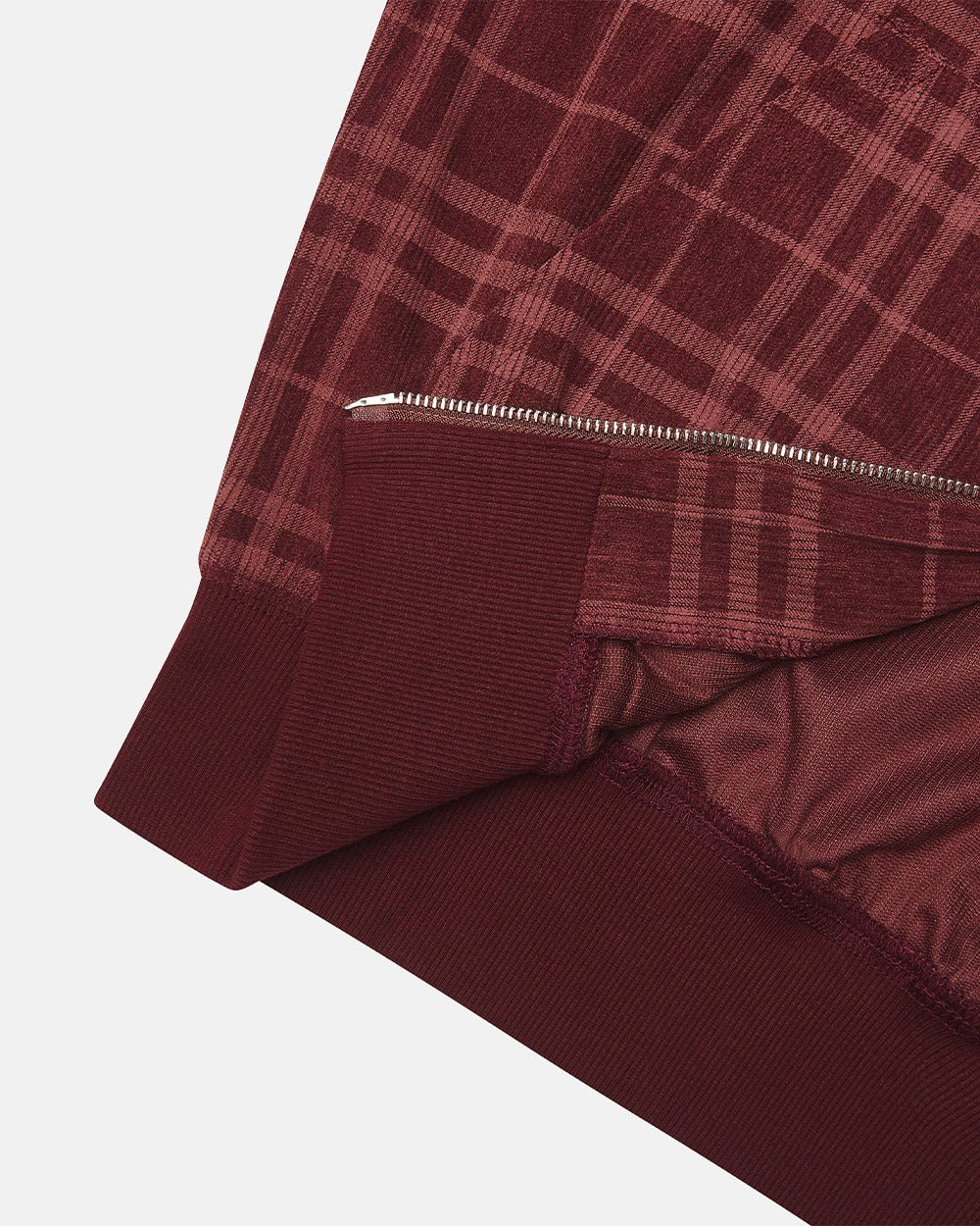 POSH ZIP HOODIE BURGUNDY - Cold Culture