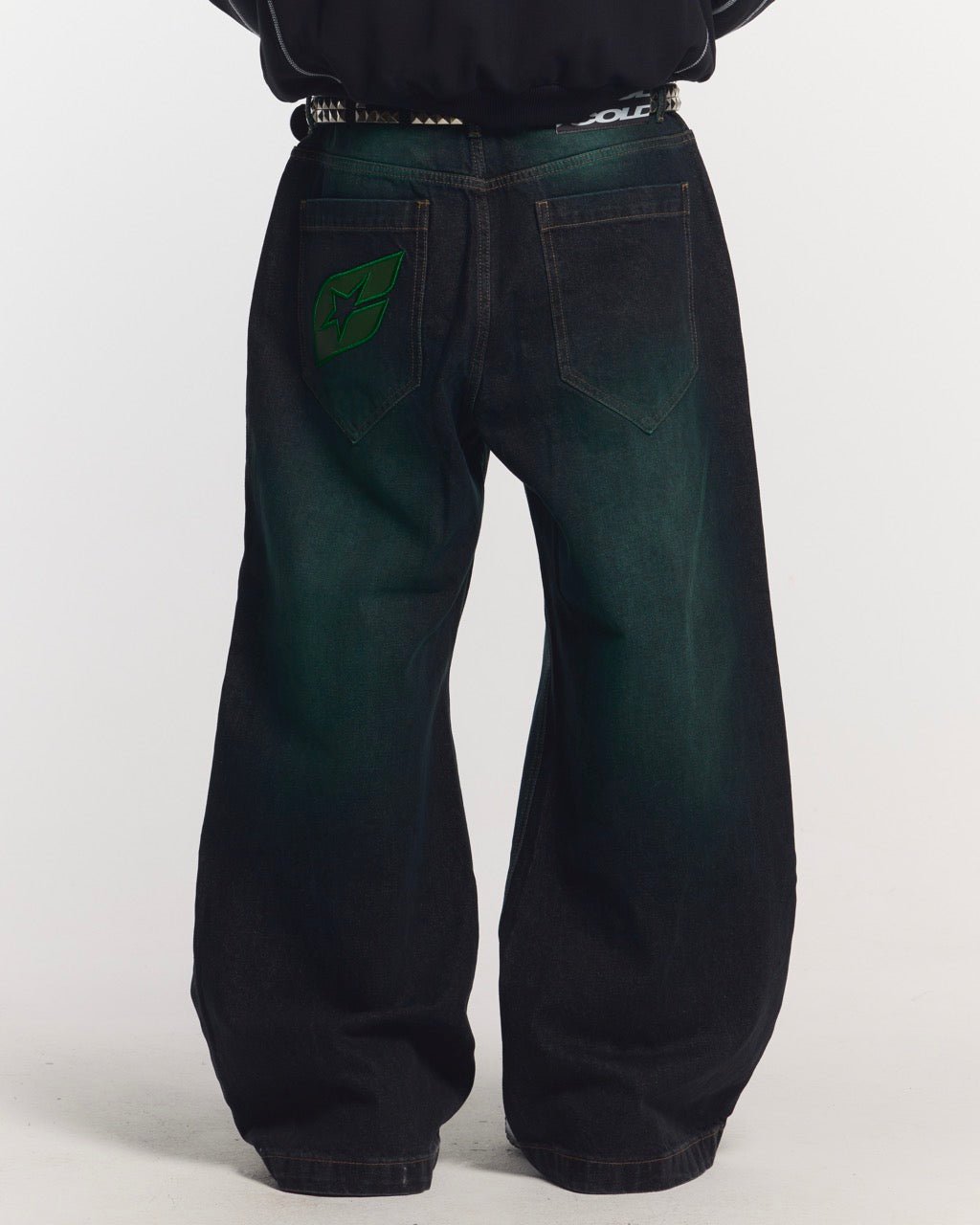 PRECIOUS V3 PANTS BLACK & GREEN - COLD CULTURE