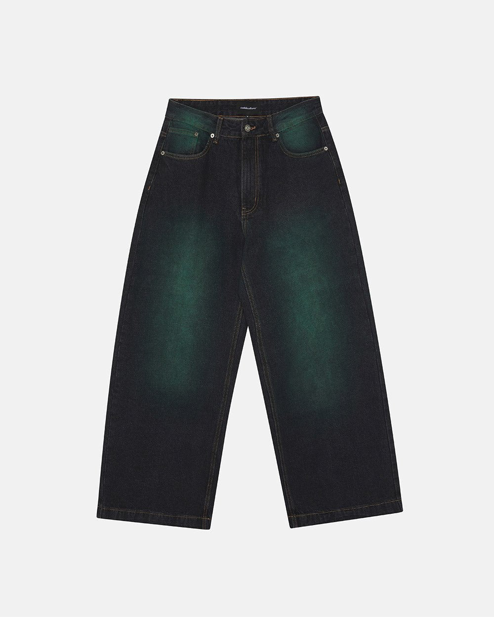 PRECIOUS V3 PANTS BLACK & GREEN - COLD CULTURE