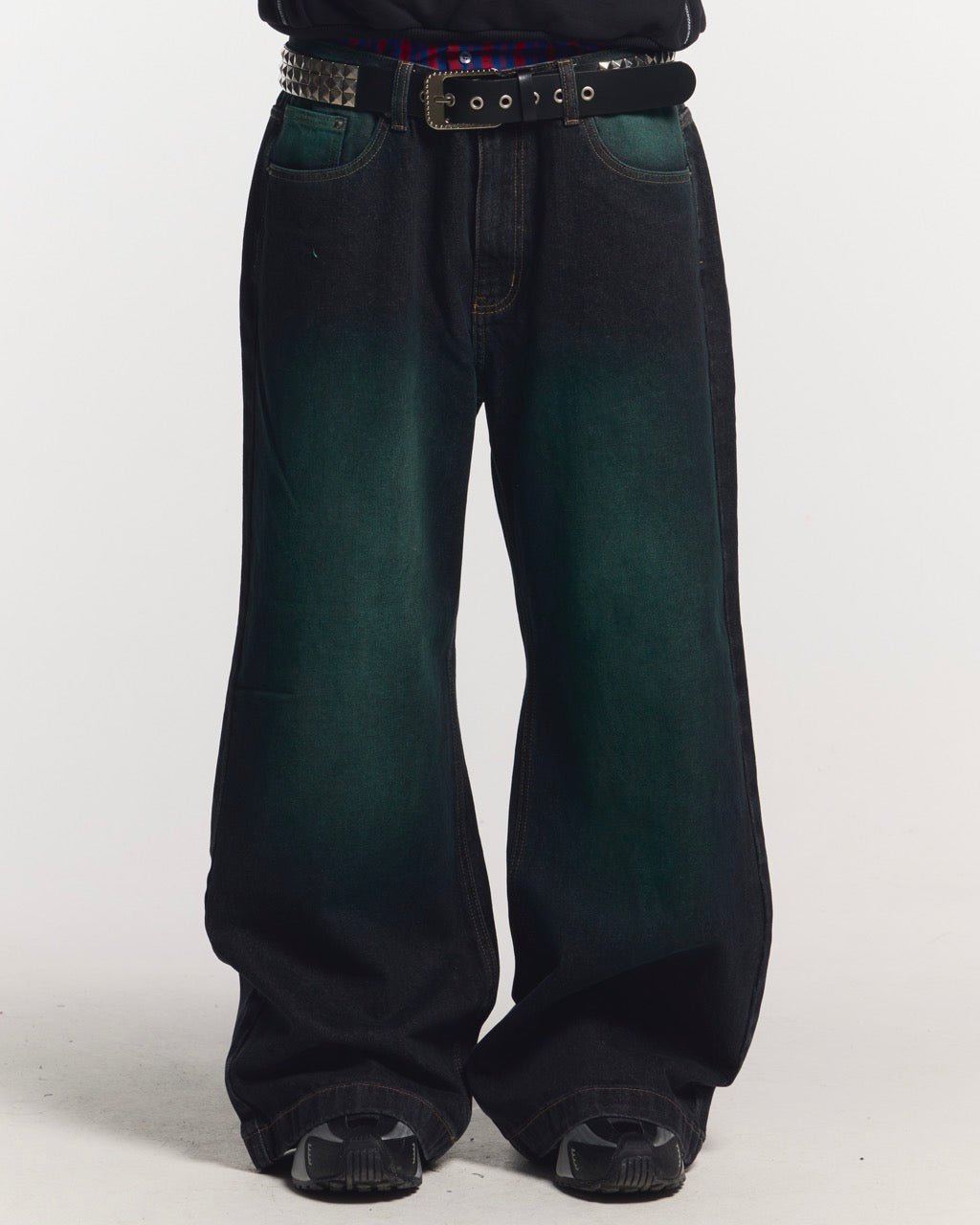 PRECIOUS V3 PANTS BLACK & GREEN - COLD CULTURE