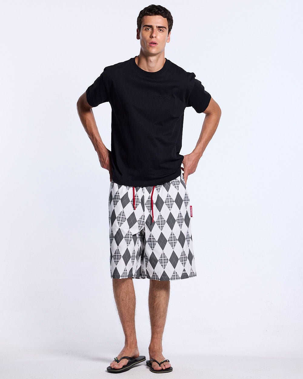 PREPPY SWIMSHORTS WHITE - Cold Culture