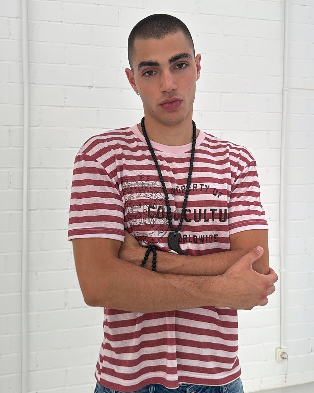 PROPERTY TEE PINK - Cold Culture