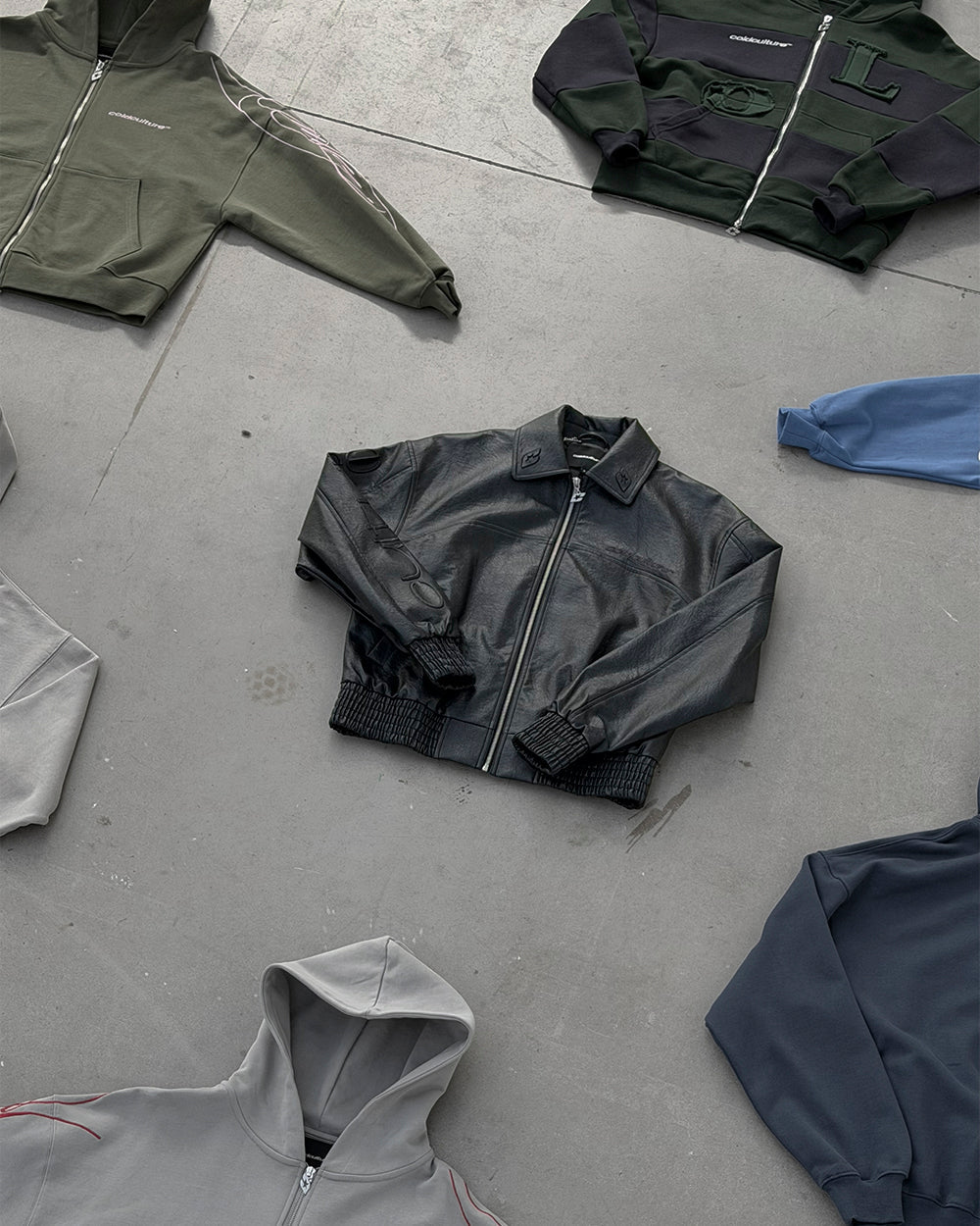 RACING JACKET BLACK - Cold Culture