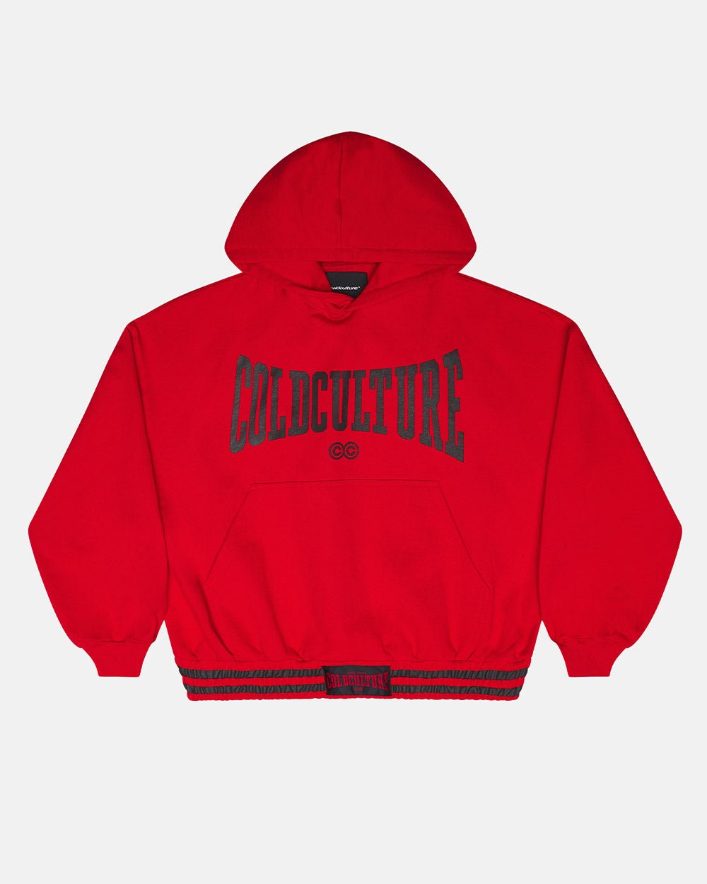 RAGE IN THE RING HOODIE RED - Cold Culture