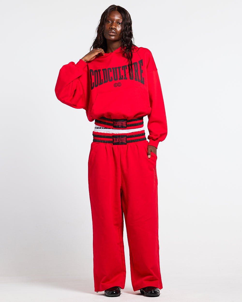 RAGE IN THE RING PANTS RED - Cold Culture #woman