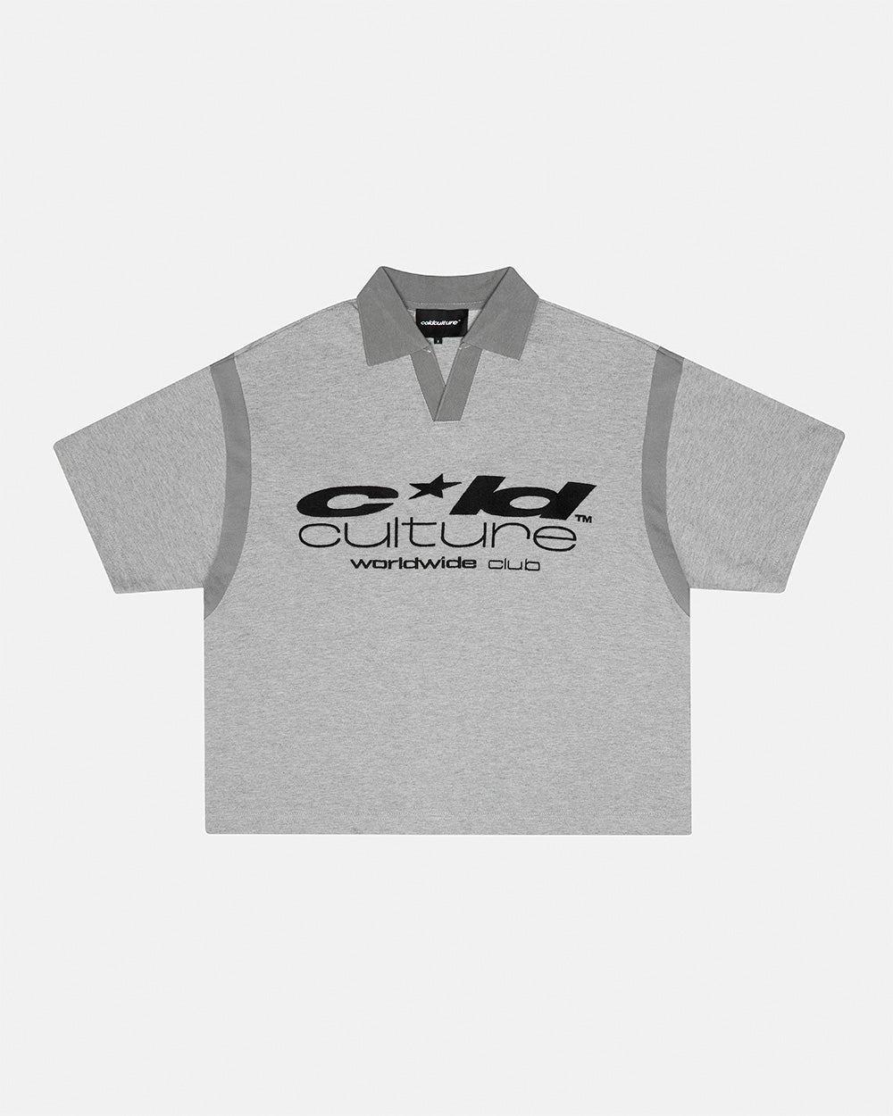 RAW CITY POLO GREY - Cold Culture