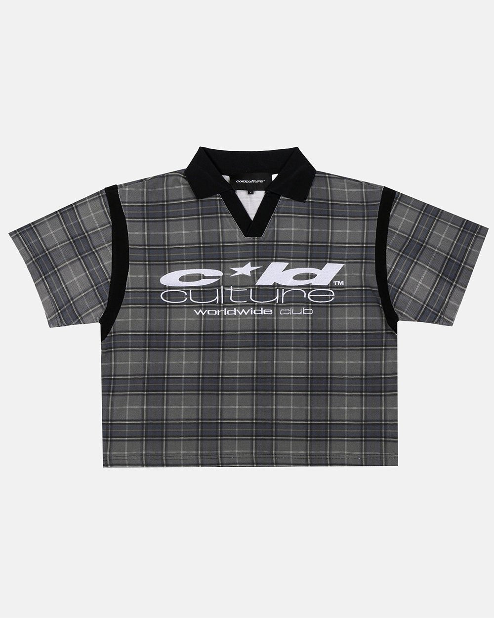 RAW CITY POLO TARTAN - Cold Culture