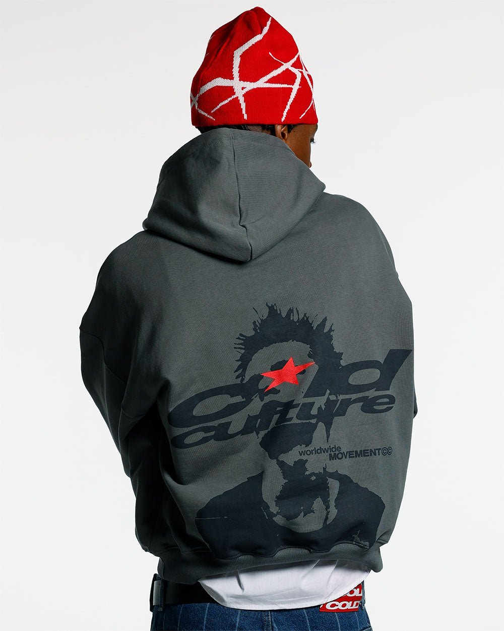 REBEL HOODIE GREY - COLD CULTURE #man